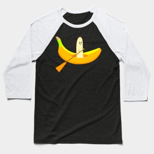 Funny banana as a paddler Baseball T-Shirt